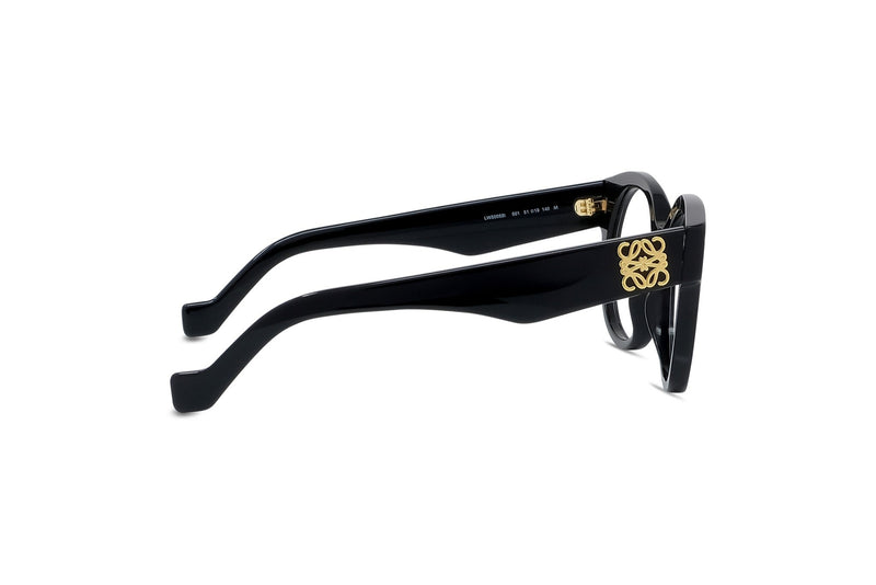 Anagram Black Round Eyeglasses