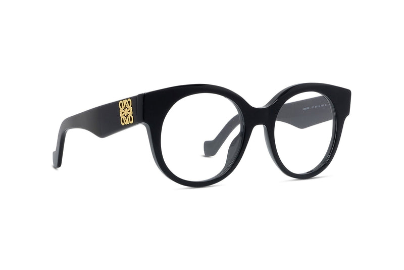 Anagram Black Round Eyeglasses