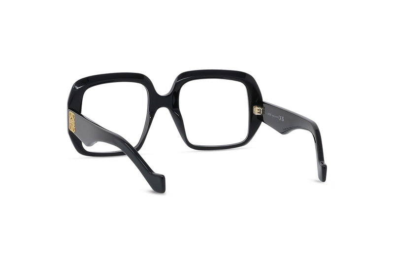 Anagram Black Rectangular Eyeglasses