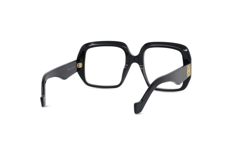 Anagram Black Rectangular Eyeglasses