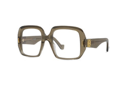 Anagram Brown Rectangular Eyeglasses