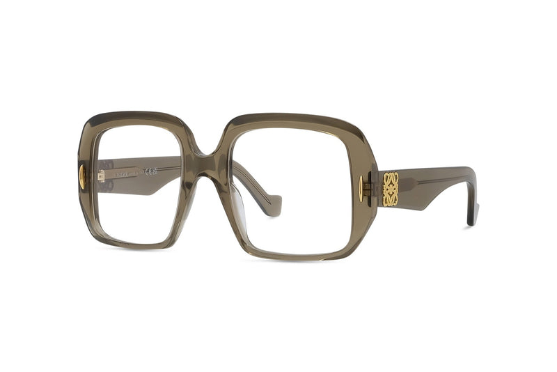 Anagram Brown Rectangular Eyeglasses