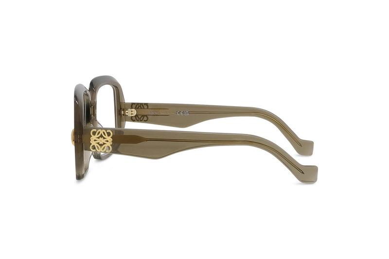Anagram Brown Rectangular Eyeglasses