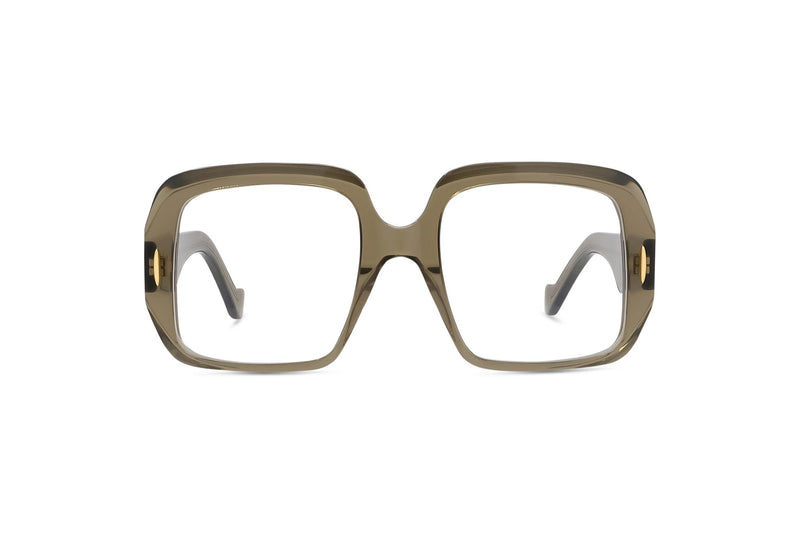 Anagram Brown Rectangular Eyeglasses