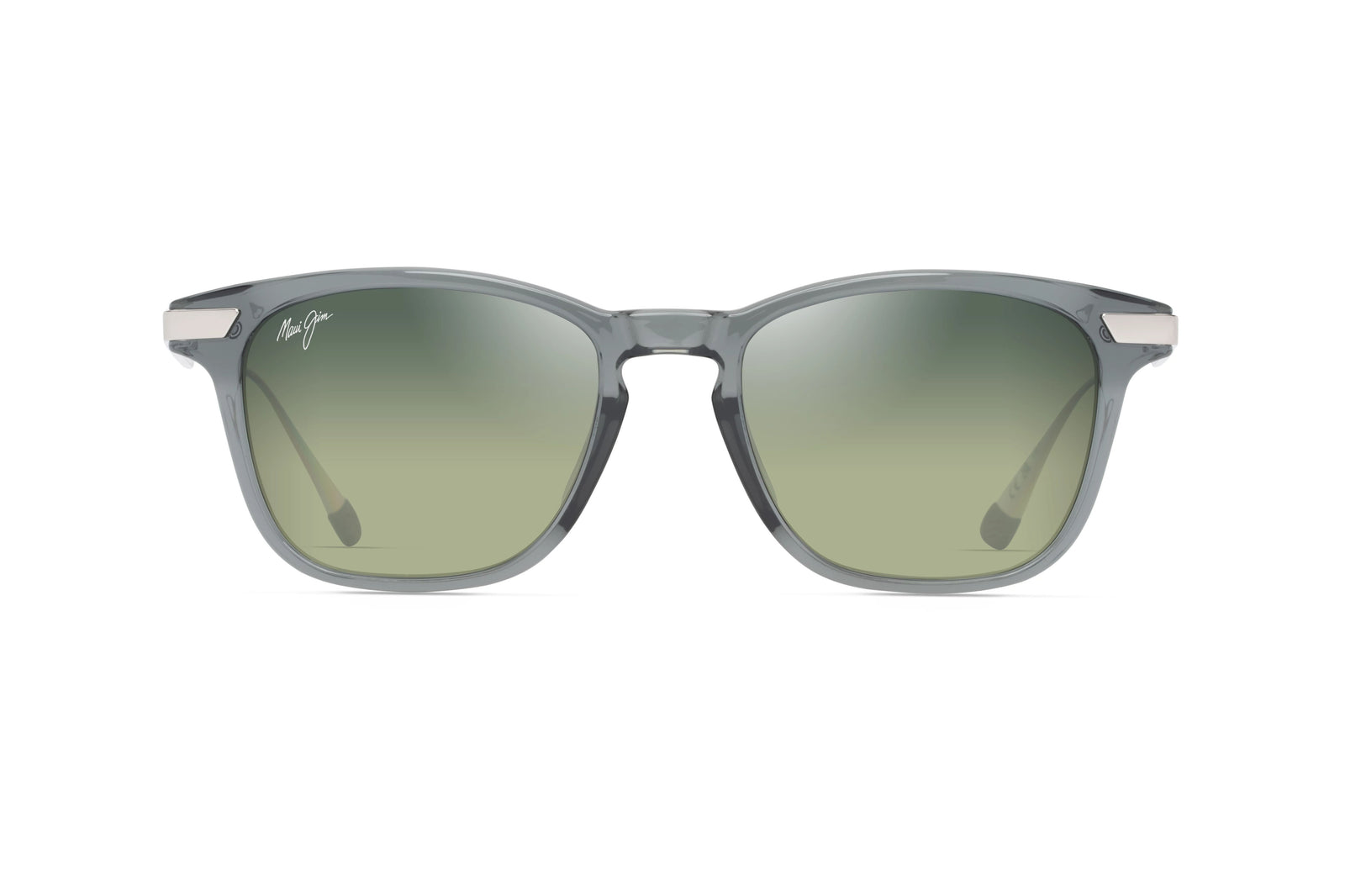 サングラス Maui Jim Maui Jim - MANAOLANA - grey manaolana shiny blac Maui Jim - Mana'olana (Shiny Translucent Grey w/ Silver