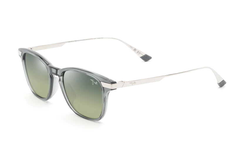 Maui Jim Mana'olana (Shiny Translucent Grey w/ Silver) – Good