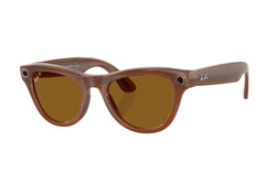 Ray-Ban - Meta Skyler (Shiny Caramel | Polarized Brown)