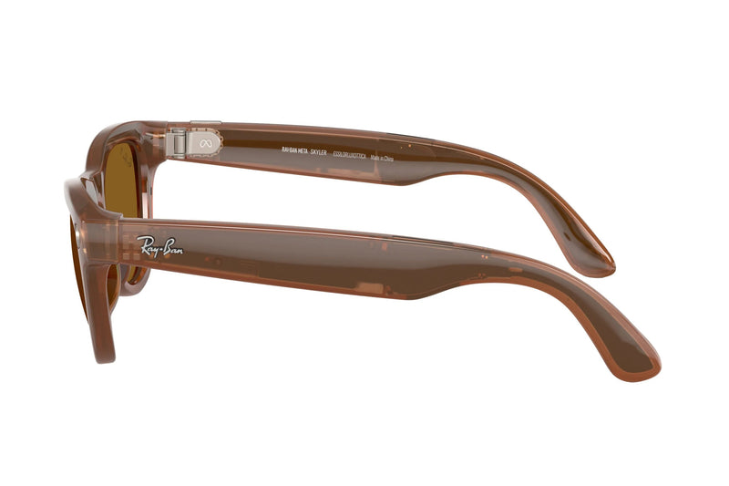 Ray-Ban - Meta Skyler (Shiny Caramel | Polarized Brown)