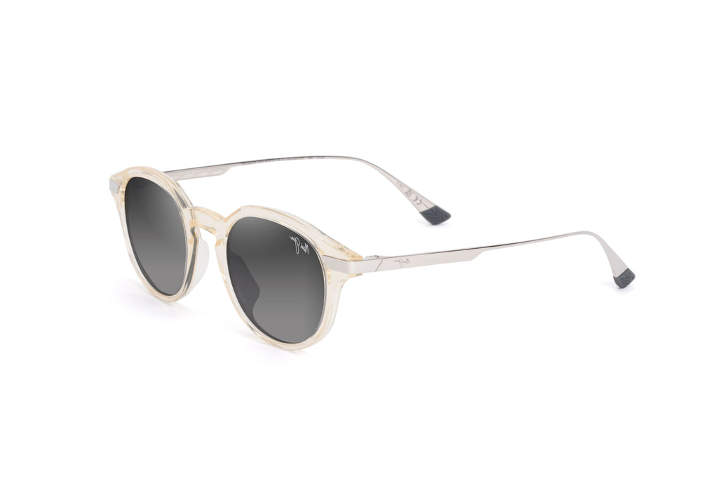 Maui Jim - Momi (Shiny Translucent Yellow w/ Silver) – Good See Co.