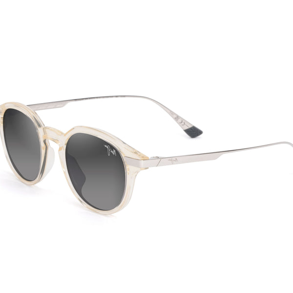 Maui Jim - Momi (Shiny Translucent Yellow w/ Silver) – Good See Co.