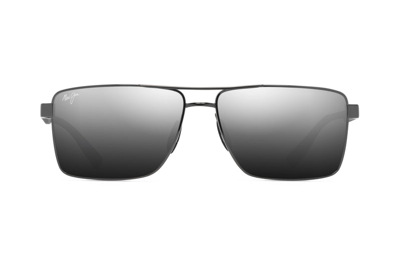 Maui Jim - Piha (Shiny Gunmetal w/ Black) – Good See Co display picture 1