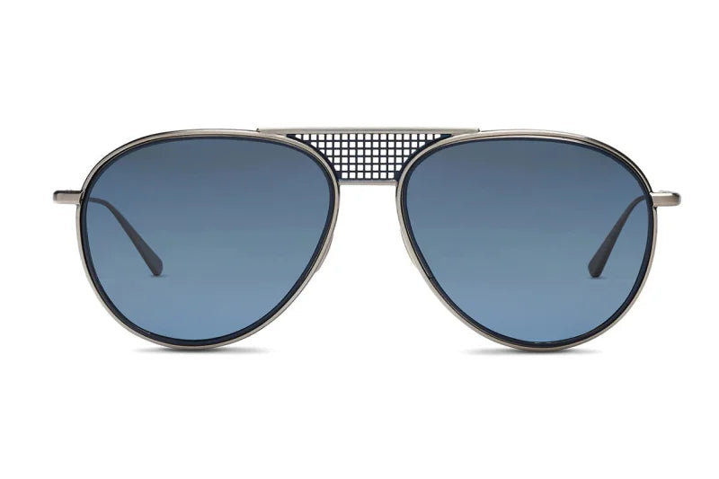 Salt. x Radford - RS-600 (Antique Silver/Indigo Blue | Polarized Denim CR-39 Lens)