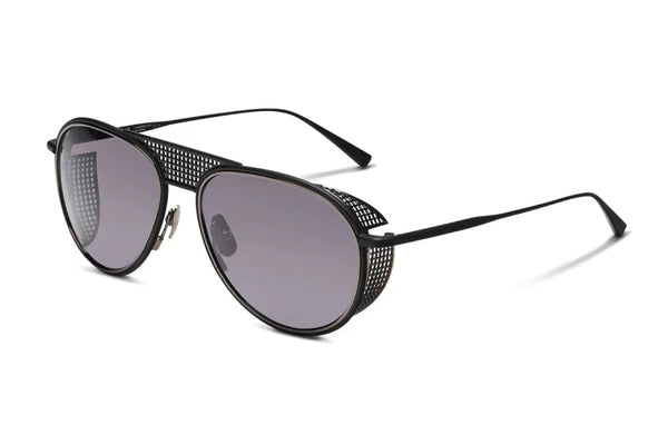 Salt. x Radford - RS-600 (Black Sand/Antique Silver | Polarized Black CR-39 Lens)