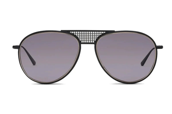 Salt. x Radford - RS-600 (Black Sand/Antique Silver | Polarized Black CR-39 Lens)