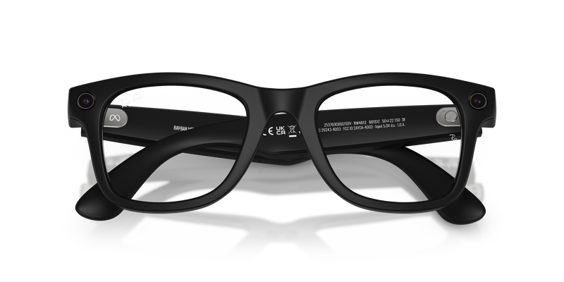Ray-Ban - Meta Wayfarer Gen 2 (Matte Black | Clear/Grey Transitions®)