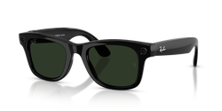 Ray-Ban - Meta Wayfarer Gen 2 (Shiny Black | Clear/Graphite Green Transitions®)