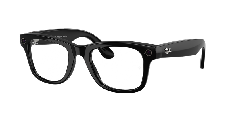 Ray-Ban - Meta Wayfarer Gen 2 (Shiny Black | Clear to Graphite Green Transitions®)