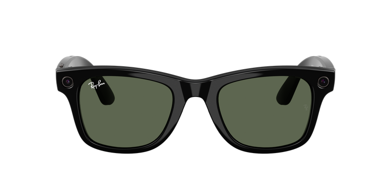Ray-Ban - Meta Wayfarer Gen 2 (Shiny Black | G-15 Green)