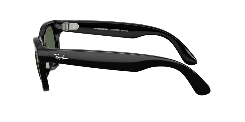 Ray-Ban - Meta Wayfarer Gen 2 (Shiny Black | G-15 Green)