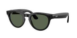 Ray-Ban - Meta Headliner Low Bridge Fit Gen 2 (Shiny Black | G-15 Green)