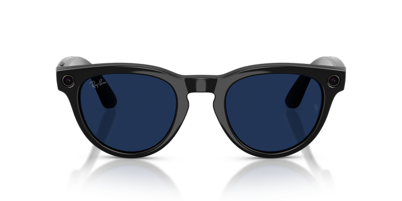 Ray-Ban - Meta Headliner Low Bridge Fit Gen 2 (Shiny Black | Clear to Sapphire Transitions®)
