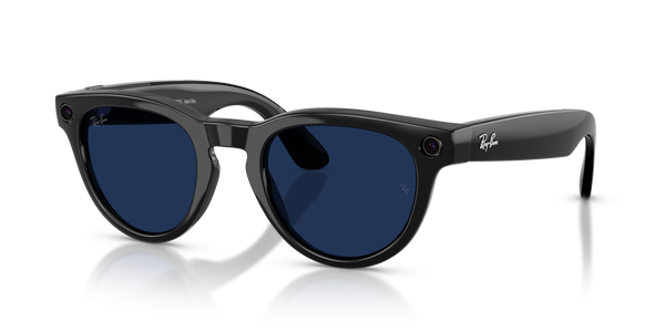 Ray-Ban - Meta Headliner Low Bridge Fit Gen 2 (Shiny Black | Clear to Sapphire Transitions®)