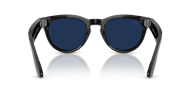 Ray-Ban - Meta Headliner Low Bridge Fit Gen 2 (Shiny Black | Clear to Sapphire Transitions®)