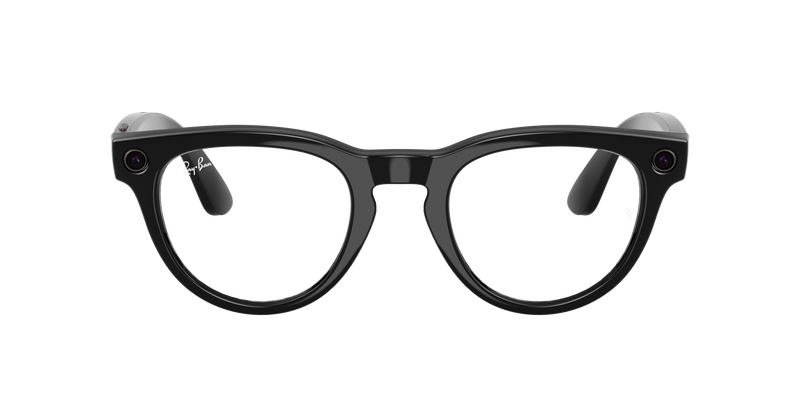 Ray-Ban - Meta Headliner Low Bridge Fit Gen 2 (Shiny Black | Clear to Sapphire Transitions®)