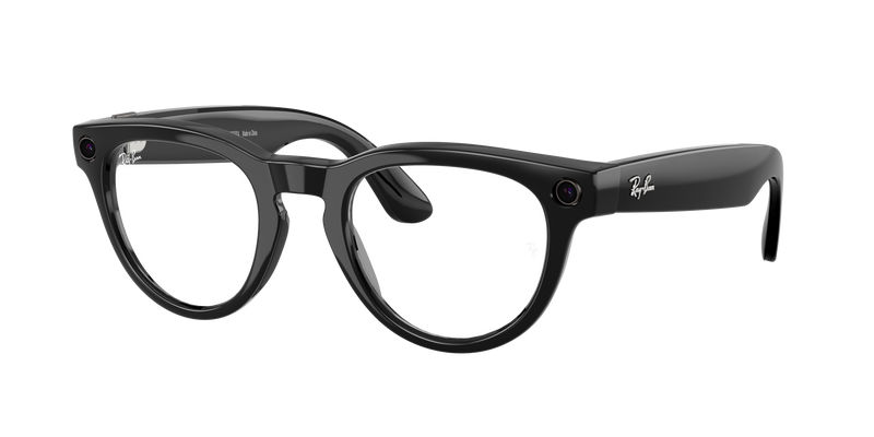 Ray-Ban - Meta Headliner Low Bridge Fit Gen 2 (Shiny Black | Clear to Sapphire Transitions®)