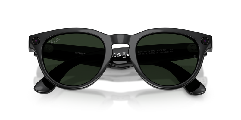 Ray-Ban - Meta Headliner Gen 2 (Shiny Black | Clear to Graphite Green Transitions®)