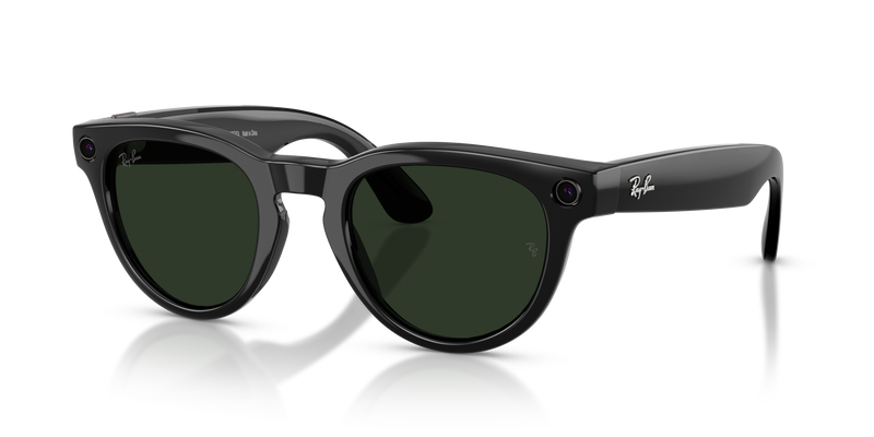 Ray-Ban - Meta Headliner Gen 2 (Shiny Black | Clear to Graphite Green Transitions®)