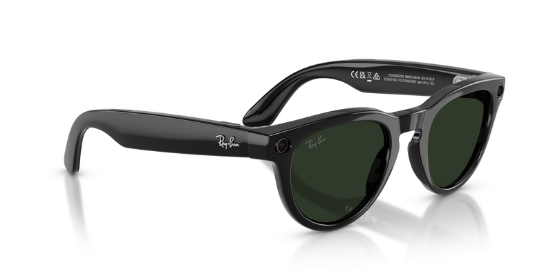 Ray-Ban - Meta Headliner Gen 2 (Shiny Black | Clear to Graphite Green Transitions®)