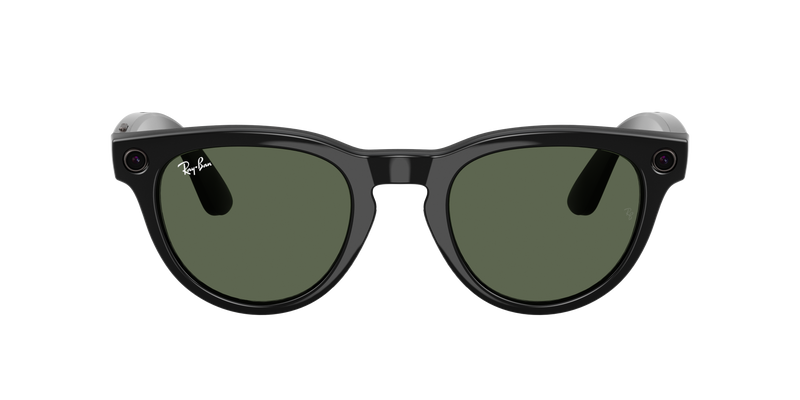 Ray-Ban - Meta Headliner Gen 2 (Shiny Black | G-15 Green)