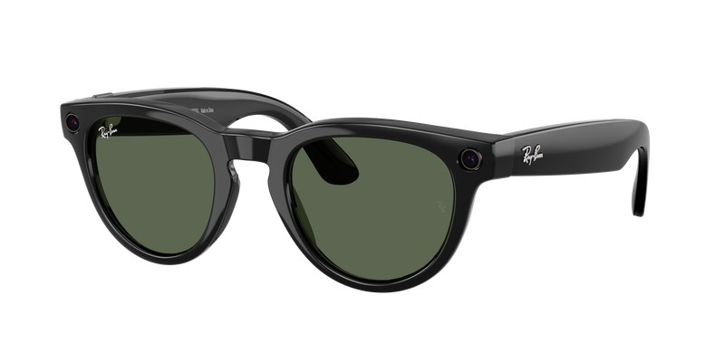 Ray-Ban - Meta Headliner Gen 2 (Shiny Black | G-15 Green)