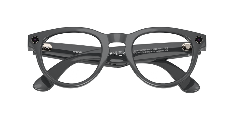 Ray-Ban - Meta Headliner Gen 2 (Shiny Asteroid Grey | Clear to Emerald Transitions®)