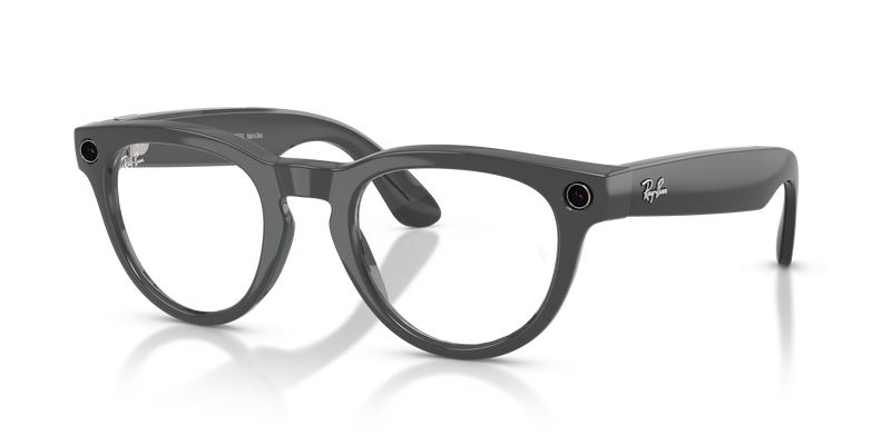 Ray-Ban - Meta Headliner Gen 2 (Shiny Asteroid Grey | Clear to Emerald Transitions®)