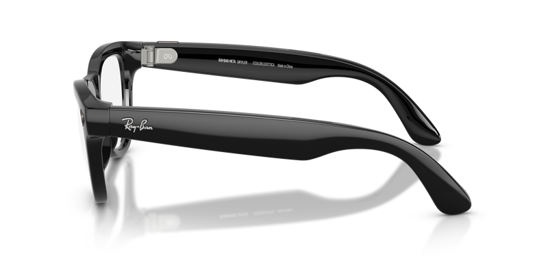 Ray-Ban - Meta Skyler Gen 2 (Shiny Black | Clear/Graphite Green Transitions®)