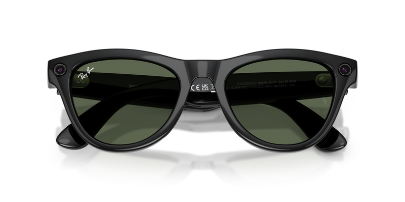 Ray-Ban - Meta Skyler Gen 2 (Shiny Black | G-15 Green)