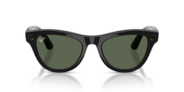 Ray-Ban - Meta Skyler Gen 2 (Shiny Black | G-15 Green)