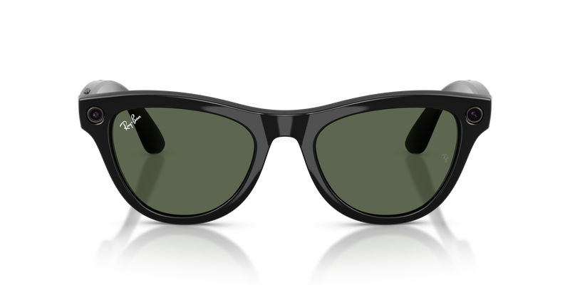 Ray-Ban - Meta Skyler Gen 2 (Shiny Black | G-15 Green)