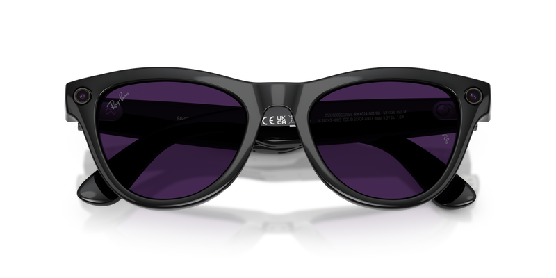 Ray-Ban - Meta Skyler Gen 2 (Shiny Black | Clear/Amethyst Transitions®)