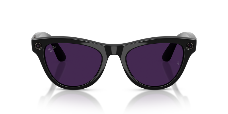 Ray-Ban - Meta Skyler Gen 2 (Shiny Black | Clear/Amethyst Transitions®)
