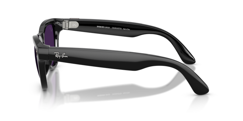 Ray-Ban - Meta Skyler Gen 2 (Shiny Black | Clear/Amethyst Transitions®)