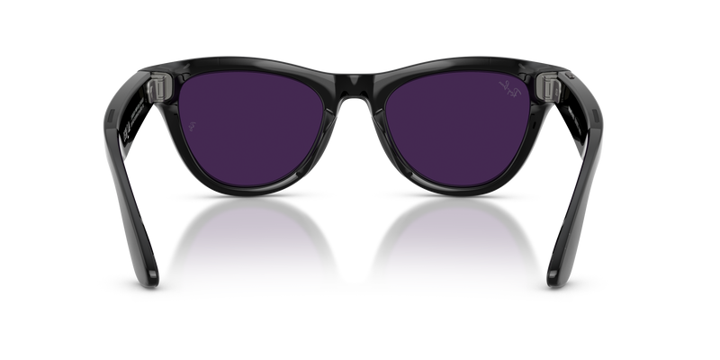 Ray-Ban - Meta Skyler Gen 2 (Shiny Black | Clear/Amethyst Transitions®)