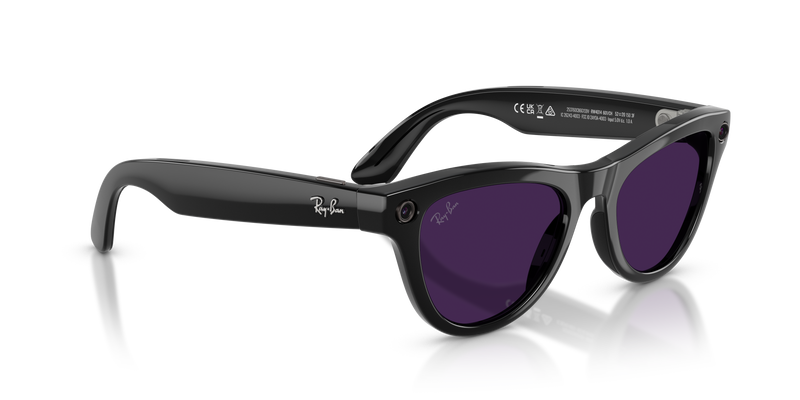 Ray-Ban - Meta Skyler Gen 2 (Shiny Black | Clear/Amethyst Transitions®)
