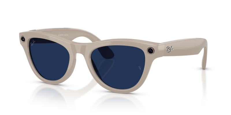 Ray-Ban - Meta Skyler Gen 2 (Shiny Chalky Grey | Clear/Sapphire Transitions®)