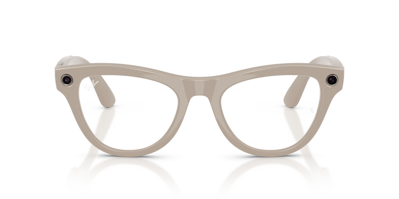 Ray-Ban - Meta Skyler Gen 2 (Shiny Chalky Grey | Clear/Sapphire Transitions®)