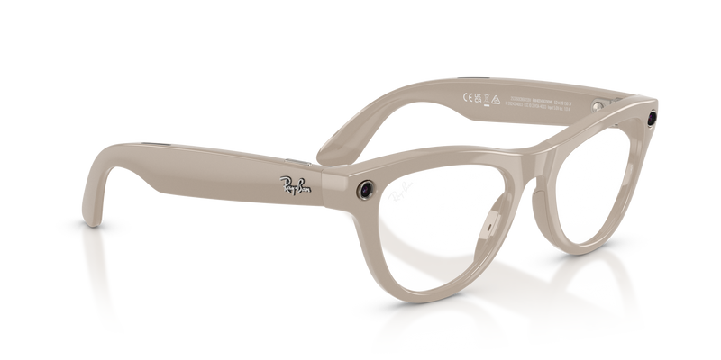 Ray-Ban - Meta Skyler Gen 2 (Shiny Chalky Grey | Clear/Sapphire Transitions®)