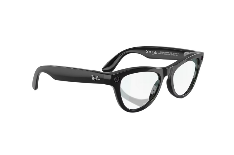Ray-Ban - Meta Skyler (Shiny Black | Clear)