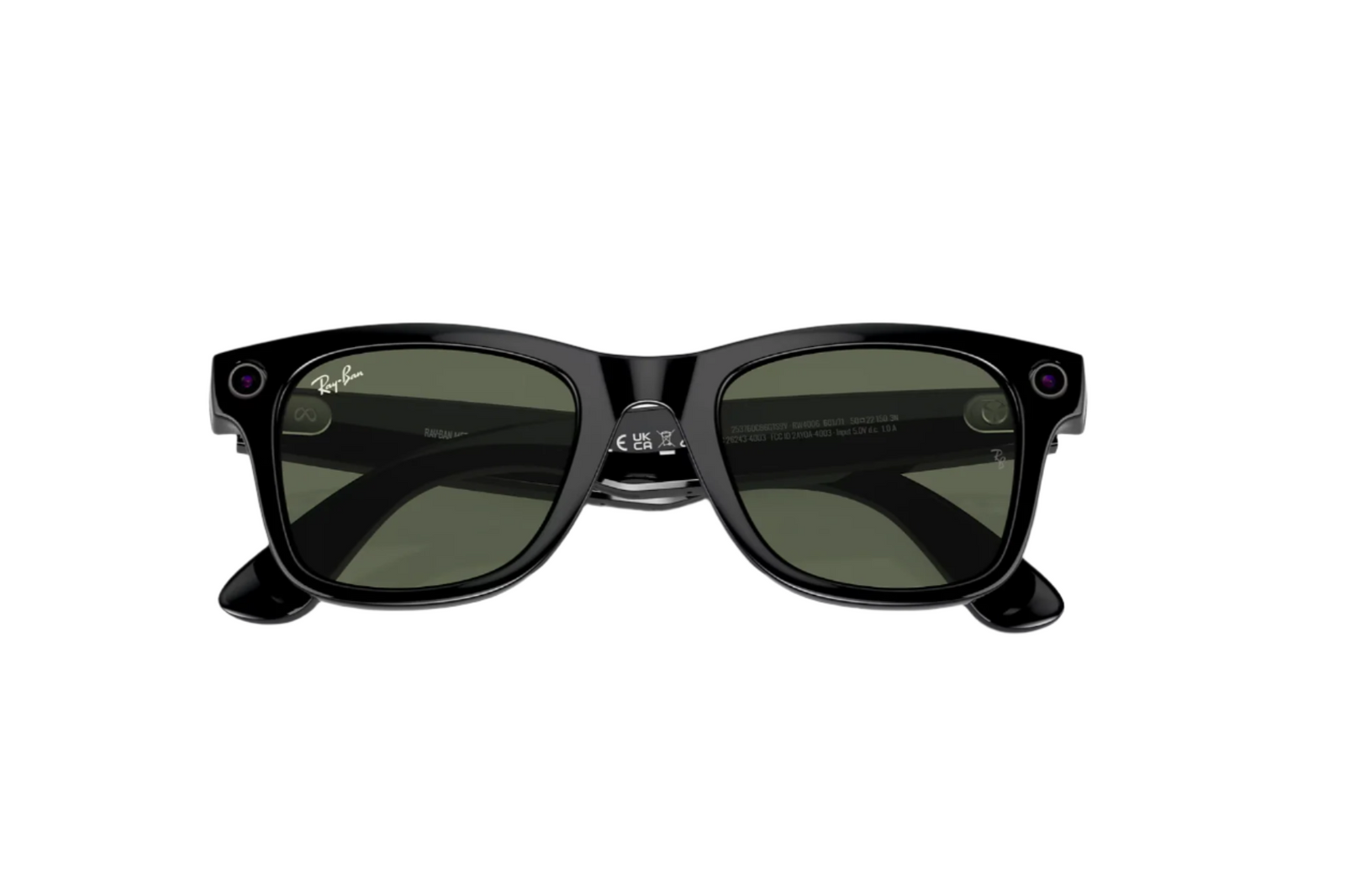 ☘️GW特別価格☘️⭐︎完備品⭐︎Ray-Ban Wayfarer Ray-Ban - Meta Wayfarer (Shiny Black) – Good See Co.